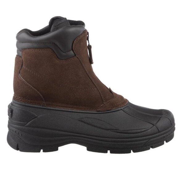 Men’s Brown Glacier Duck Style Winter Thermolite Boots by Totes SZ 11 M (D) main image 5